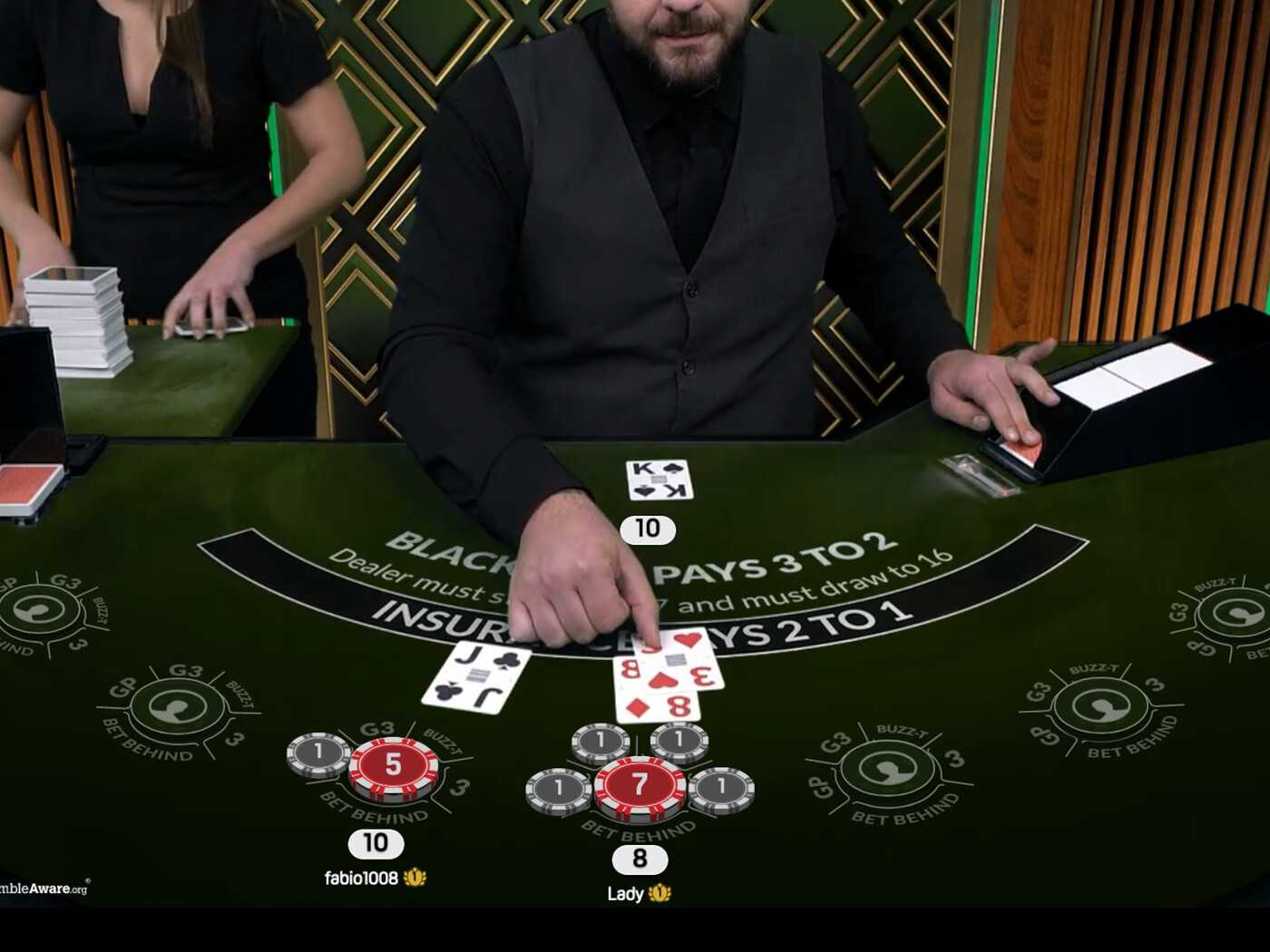 Online blackjack