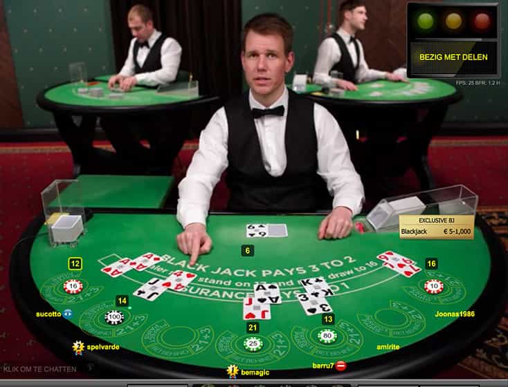 Online blackjack