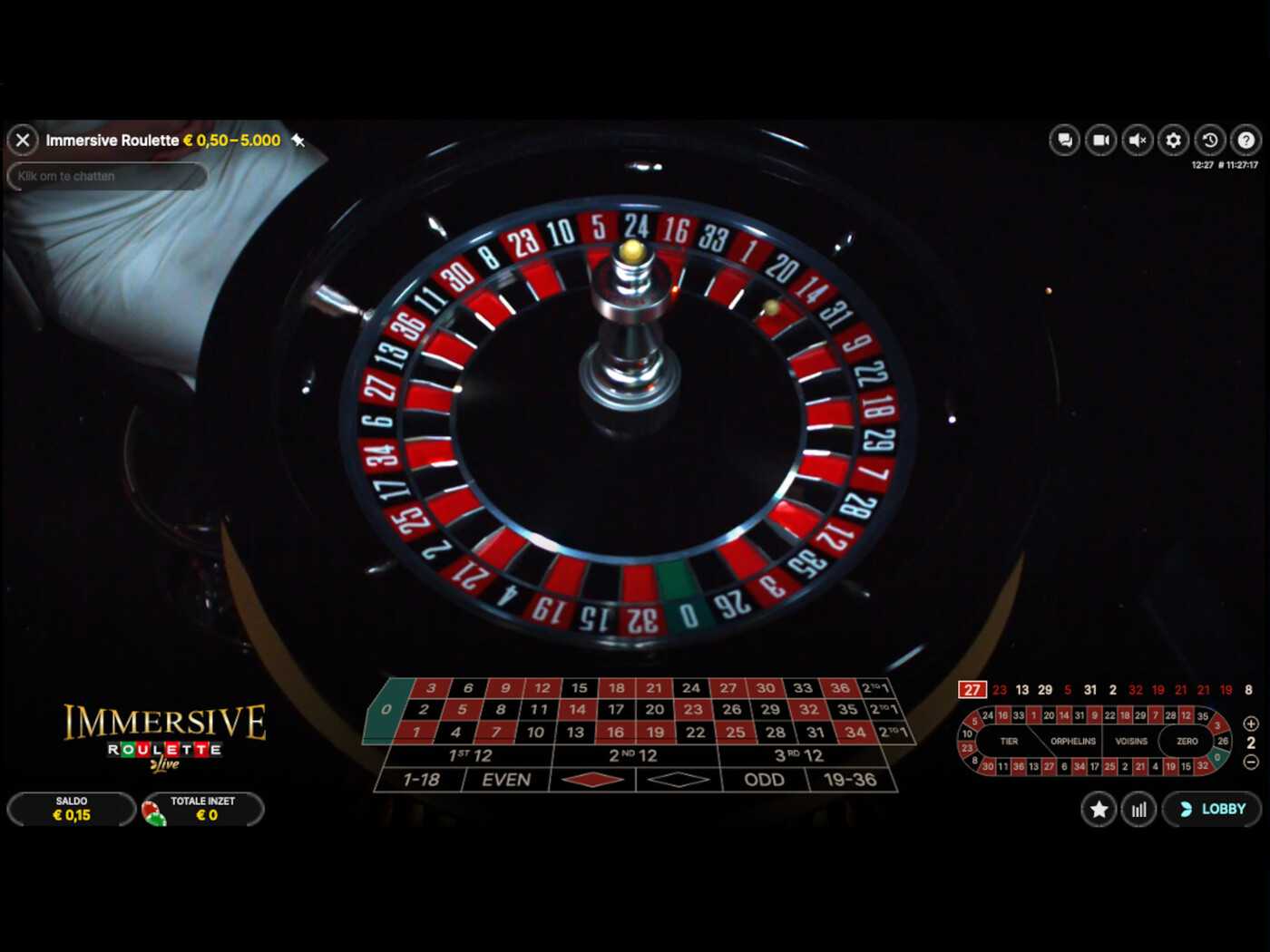 Online roulette