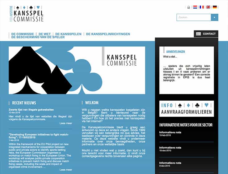 Regelgeving online gokken in Belgie