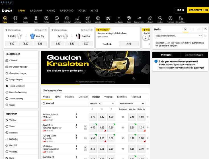 Bwin sportwedden